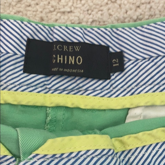 J Crew Green Shorts - Picture 3 of 3